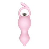 plug anal silicona vibrador Conejo rosa