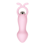 juguete anal vibrador Conejo rosa