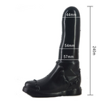 plug anal Silicona Zapato pene Negro XL dimensiones