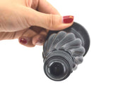 detalles plug Silicona XL Bombilla Espiral Negro